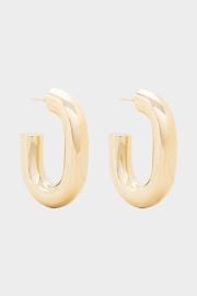 XL Hoops Link Earrings in Gold at Olivia